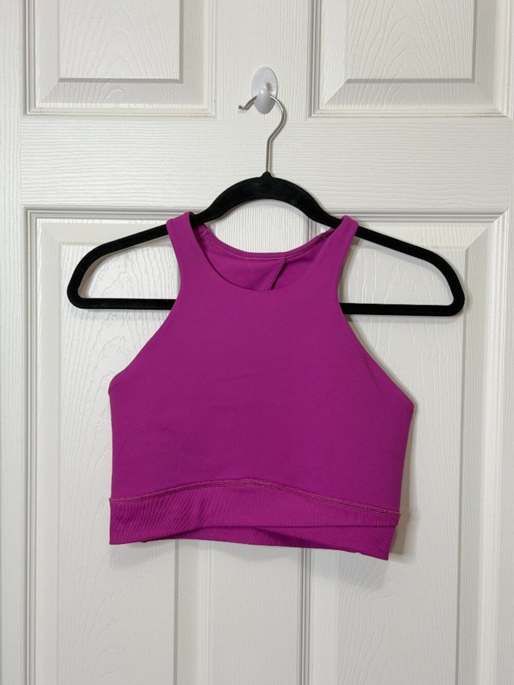 Purple Nike Workout Crop Top/Sports Bra- Women's Medium